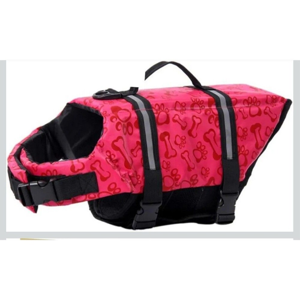 Xxl Dog Life Jacket Pink In Color